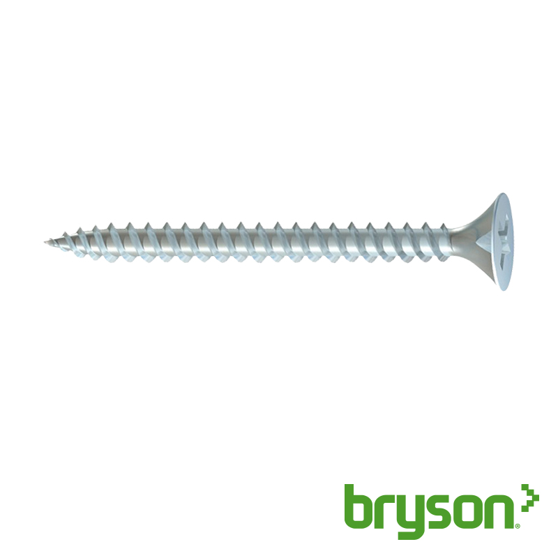 Bryson Pro Series Bright Zinc Plated Drywall Screws