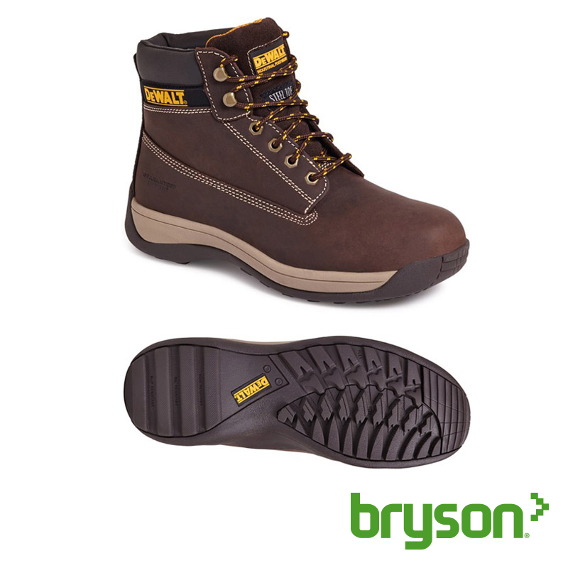 Dewalt Apprentice SB SRA Safety Hiker Boots - Brown