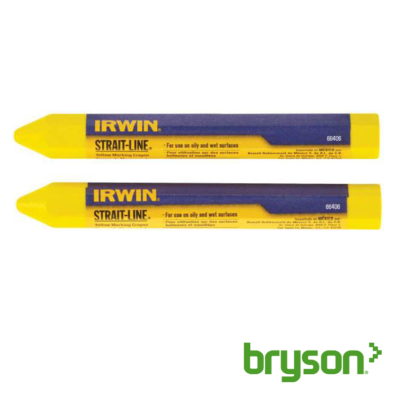 Crayons - Yellow - Card of 2