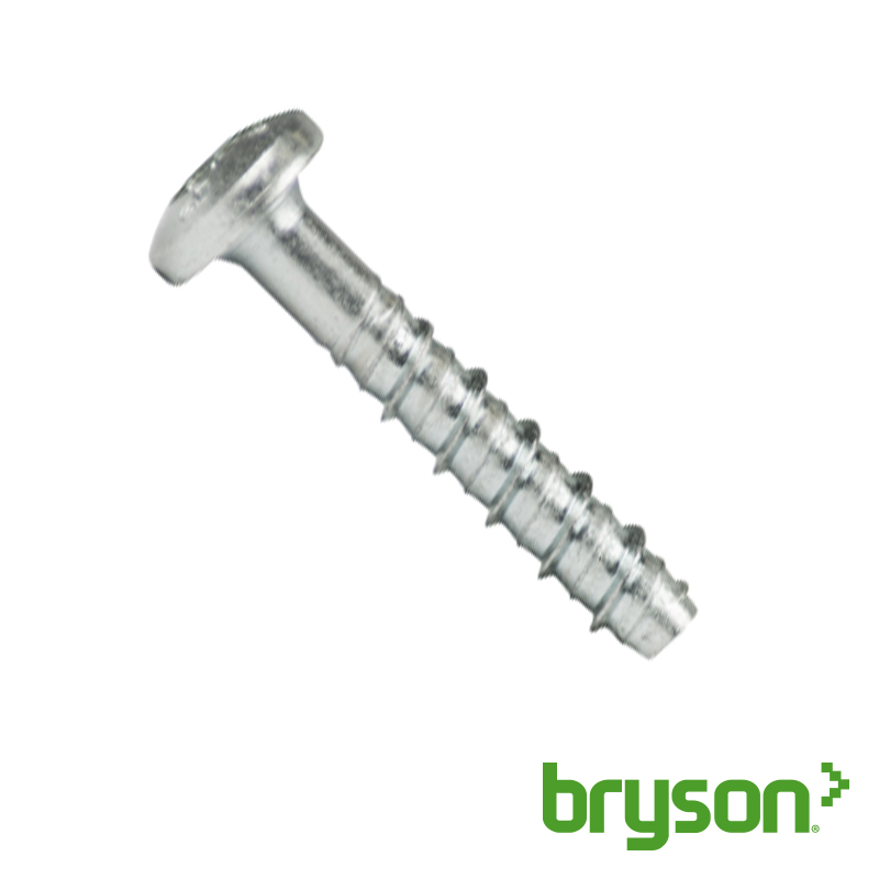 Rawlplug Flange Zinc Plated Concrete Screw Anchor