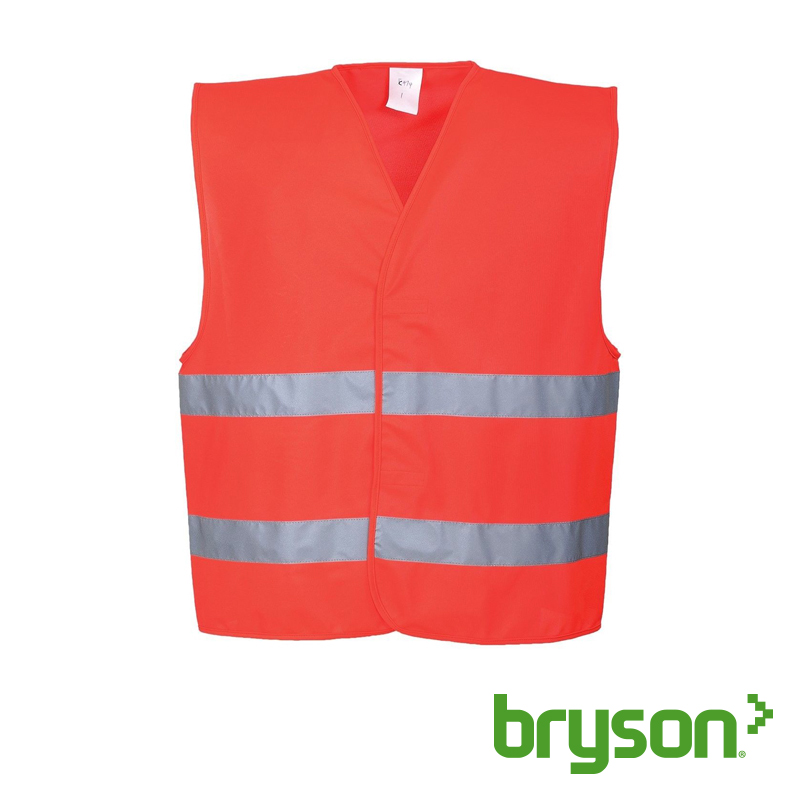 Red Hi-Vis Waistcoat