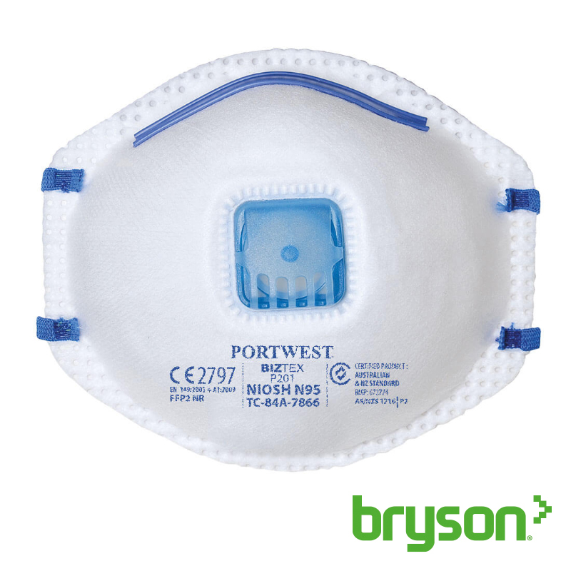 FFP2 Valved Dust Mask Respirator