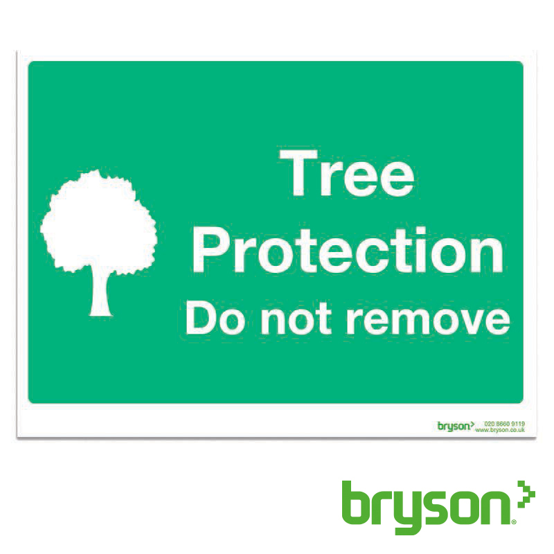 Tree Protection Do Not Remove Sign