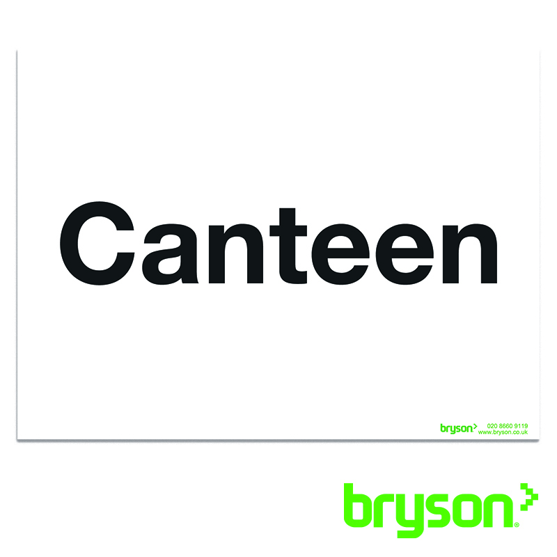 Canteen Sign