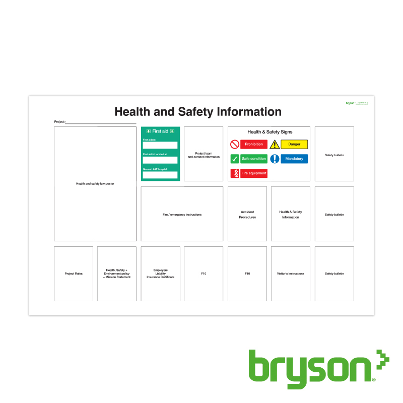 Health And Safety Information Board