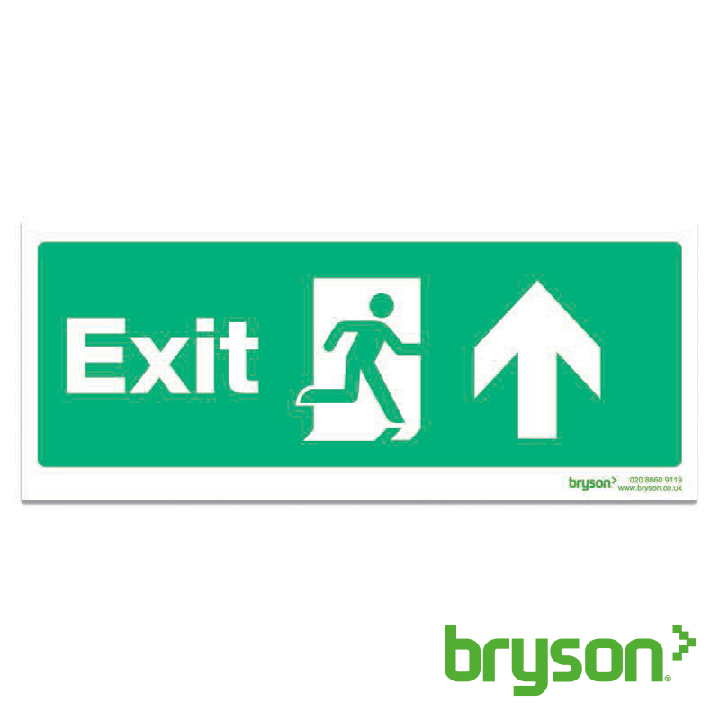 Running Man Exit Sign