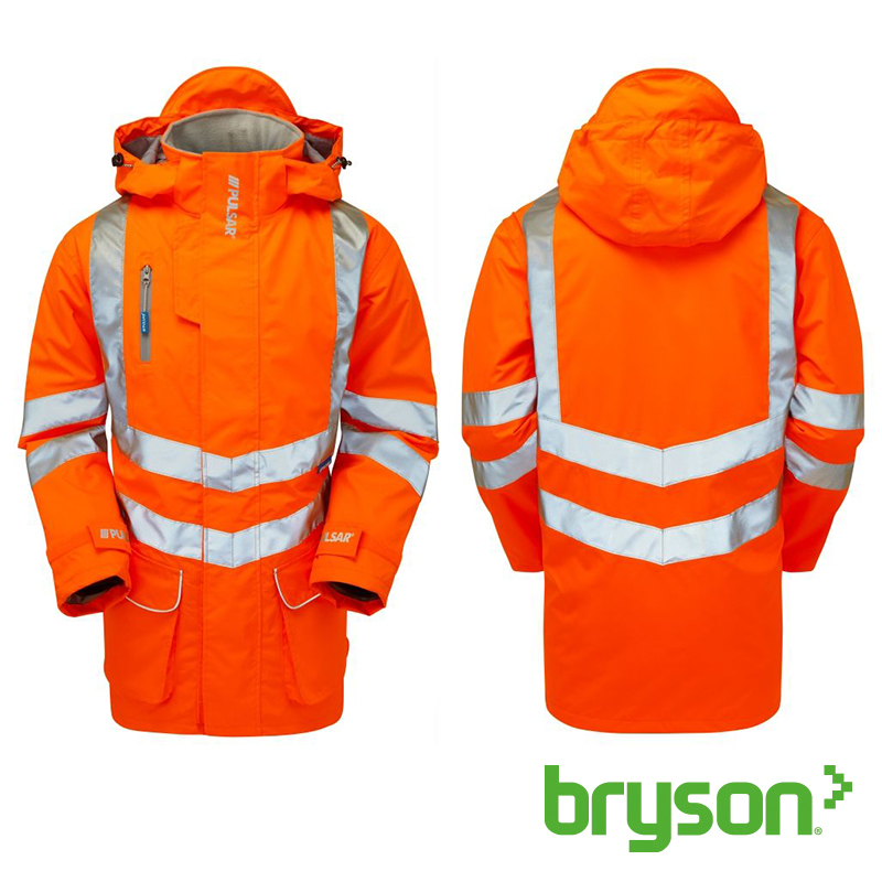 Pulsar Orange Storm Coat