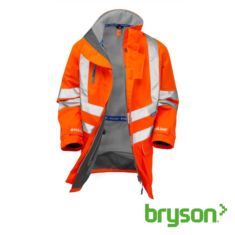 Pulsar Orange Storm Coat