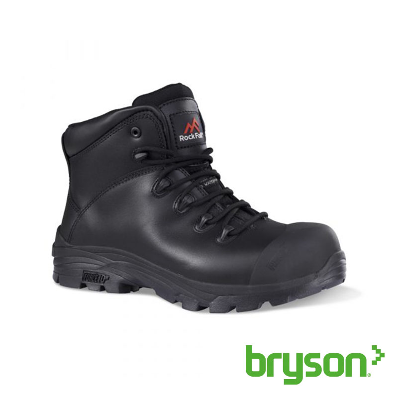 Rockfall Denver Waterproof  S3 HI HRO WR SRC Safety Boots - Black