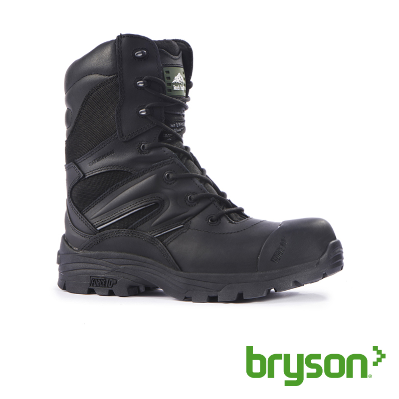 Rockfall Titanium S7S HI CI HRO FO SC SR Safety Boots - Black