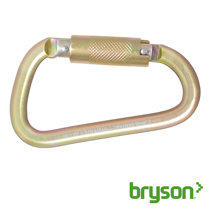 JSP Steel Twist Lock Karabiner