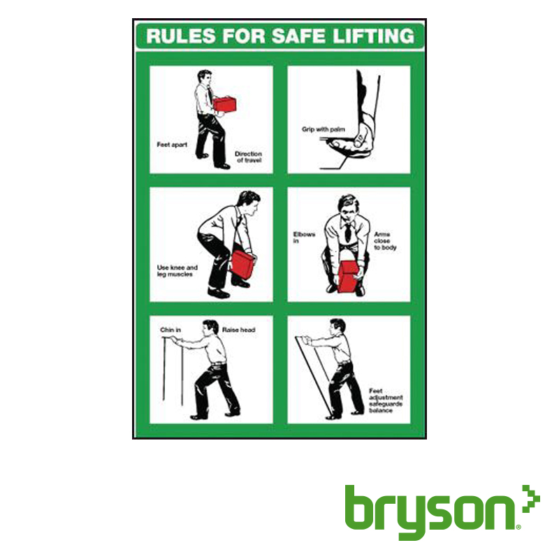 Rules for Safe Lifting Wallchart