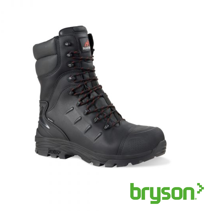 Rockfall Monzonite S3 HI CI HRO WR M SRC Safety Boots - Black