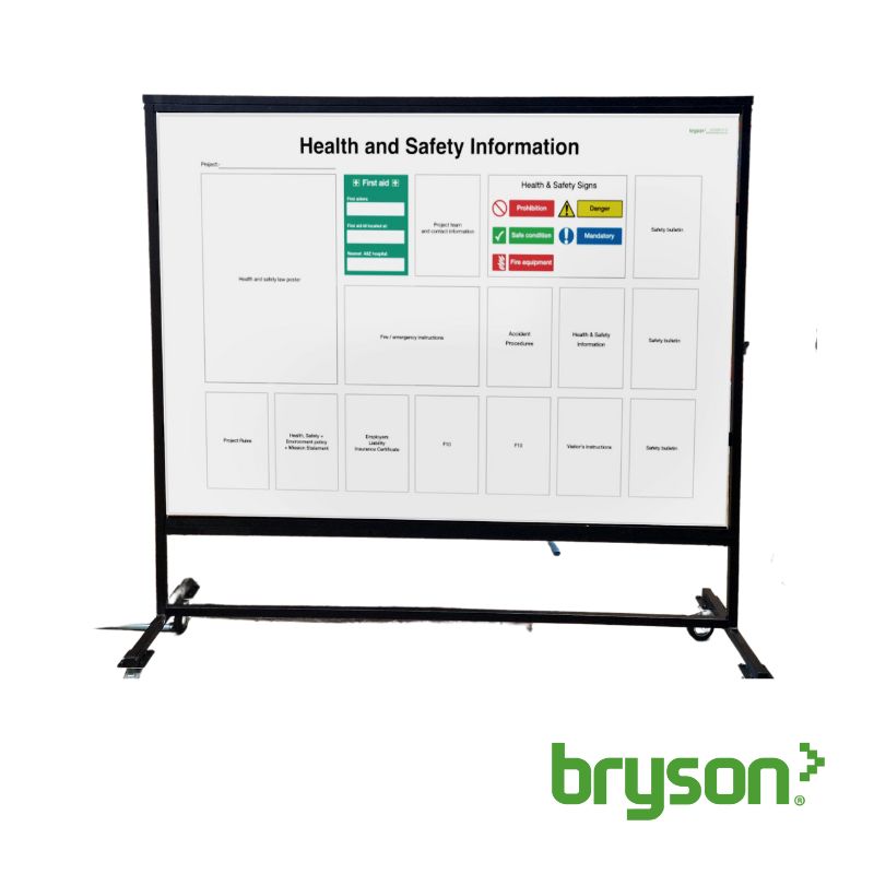 Mobile Site Noticeboard Frame