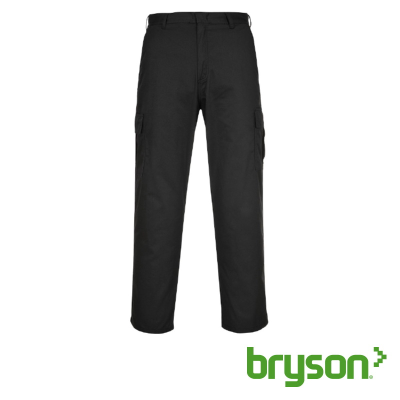 Black Knight Combat Style Work Trousers - Black