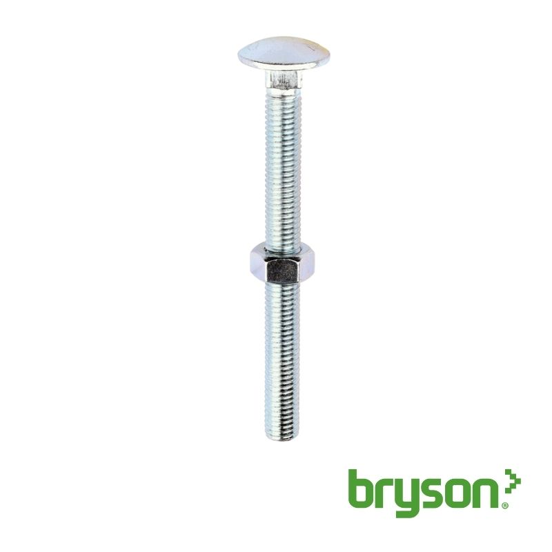 Cup Square Hexagon Bolts - BZP