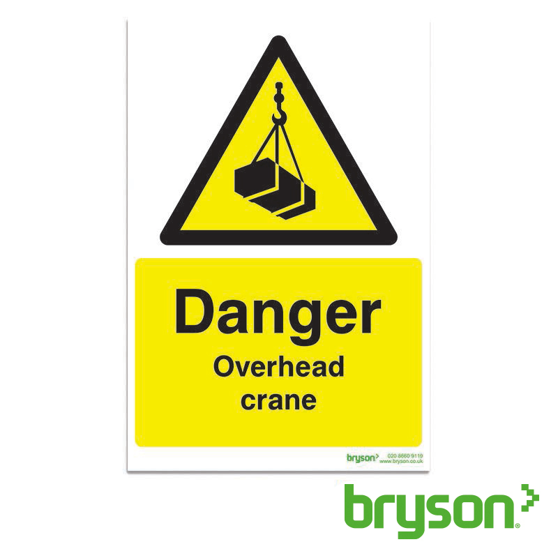 Danger Overhead Crane Sign