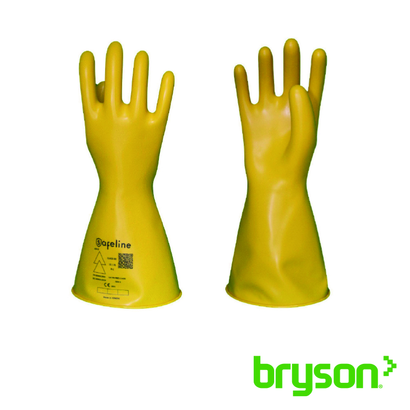 Safeline Insulated Electricians Rubber Gloves