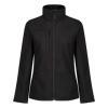 Womens Regatta TRA689 Octagon Softshell Jacket - Black