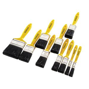 Stanley 10 Piece Trade Brush Pack