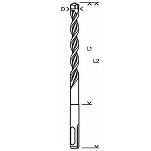 Bosch SDS Plus 7 Drill Bit For Rebar