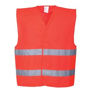 Red Hi-Vis Waistcoat