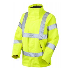 Leo Workwear Rosemoor Womens Hi Vis Breathable Jacket - Yellow