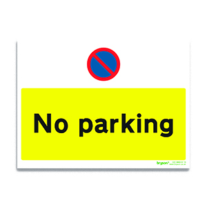 No Parking Sign