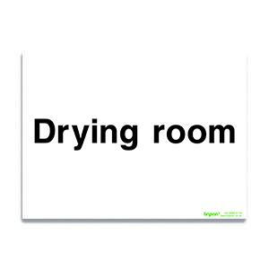 Drying Room Sign 1