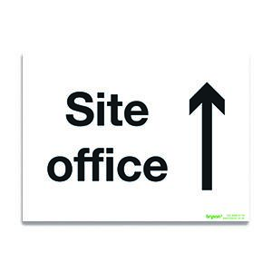 Site Office Arrow Sign