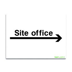 Site Office Arrow Sign