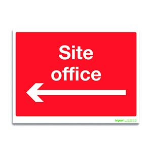 Site Office Arrow Sign