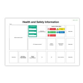 Health And Safety Information Board