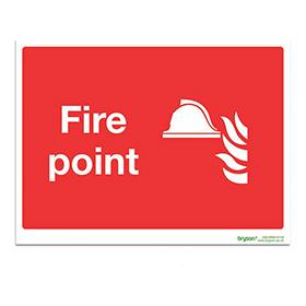 Fire Point Sign