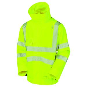 Leo Workwear Dartmoor EcoViz Breathable Bomber Jacket - Yellow