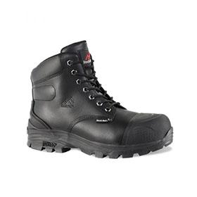 Rockfall Ebonite S3 HI CI HRO SRC Safety Boots - Black