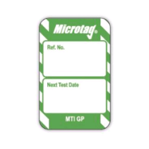 Scafftag Plant & Machinery Microtag Inserts