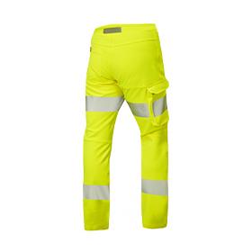 Leo Workwear Starcross Womens Hi Vis Stretch Work Trousers - Yellow