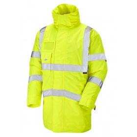 Leo Workwear Marwood Hi-Vis Superior Anorak - Yellow