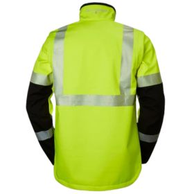 Helly Hansen ICU Hi Vis Softshell Jacket - Yellow Black