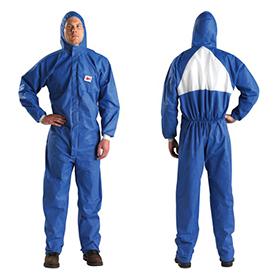 3M 4530 Flame Retardant Type 5/6 Coverall - Blue