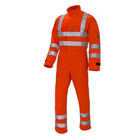 Progarm 4690 FR/AS/Arc Hi Vis Coverall - Orange