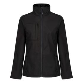 Womens Regatta TRA689 Octagon Softshell Jacket - Black