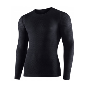 Brubeck Womens 3D Baselayer Top - Black