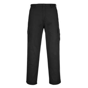 Black Knight Combat Style Work Trousers - Black