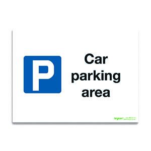 Car Parking Area Sign