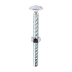 Cup Square Hexagon Bolts - BZP