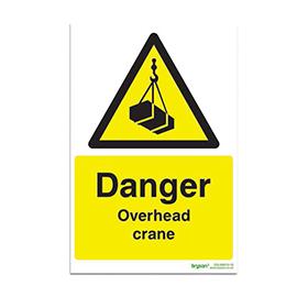 Danger Overhead Crane Sign