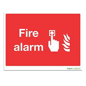 Fire Alarm Sign