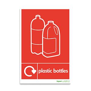 Plastic Bottle Recycling Sign